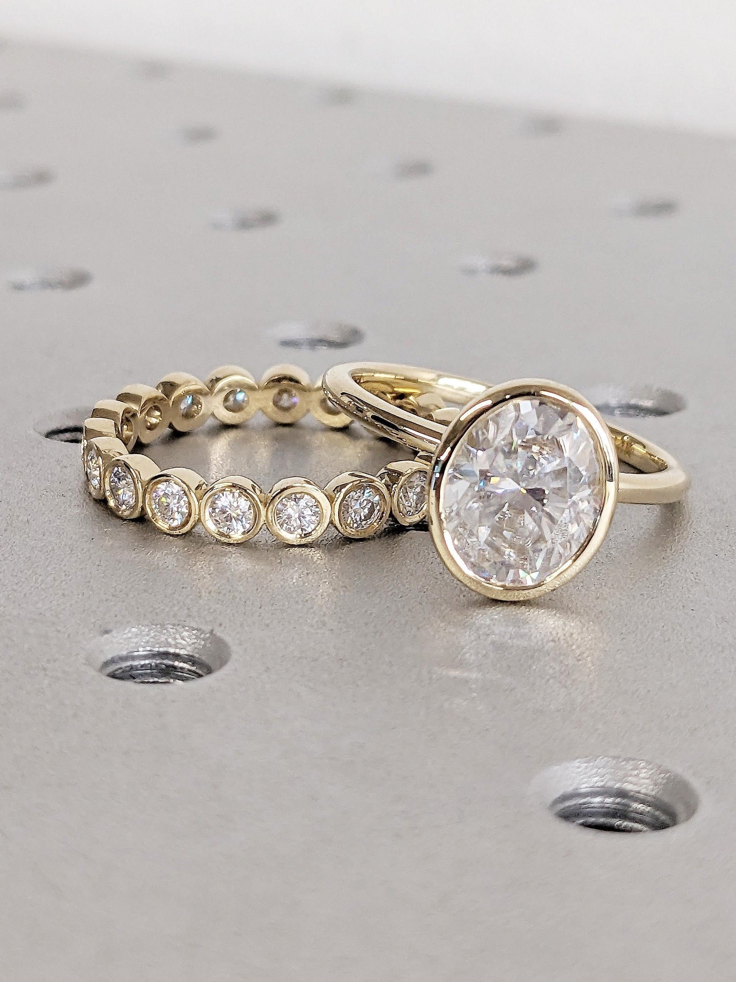 1.2 CT Round Solitaire Moissanite Engagement Ring