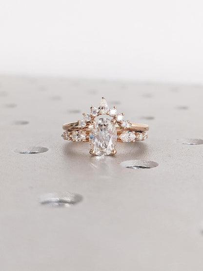 1.2 CT Round Solitaire Moissanite Engagement Ring