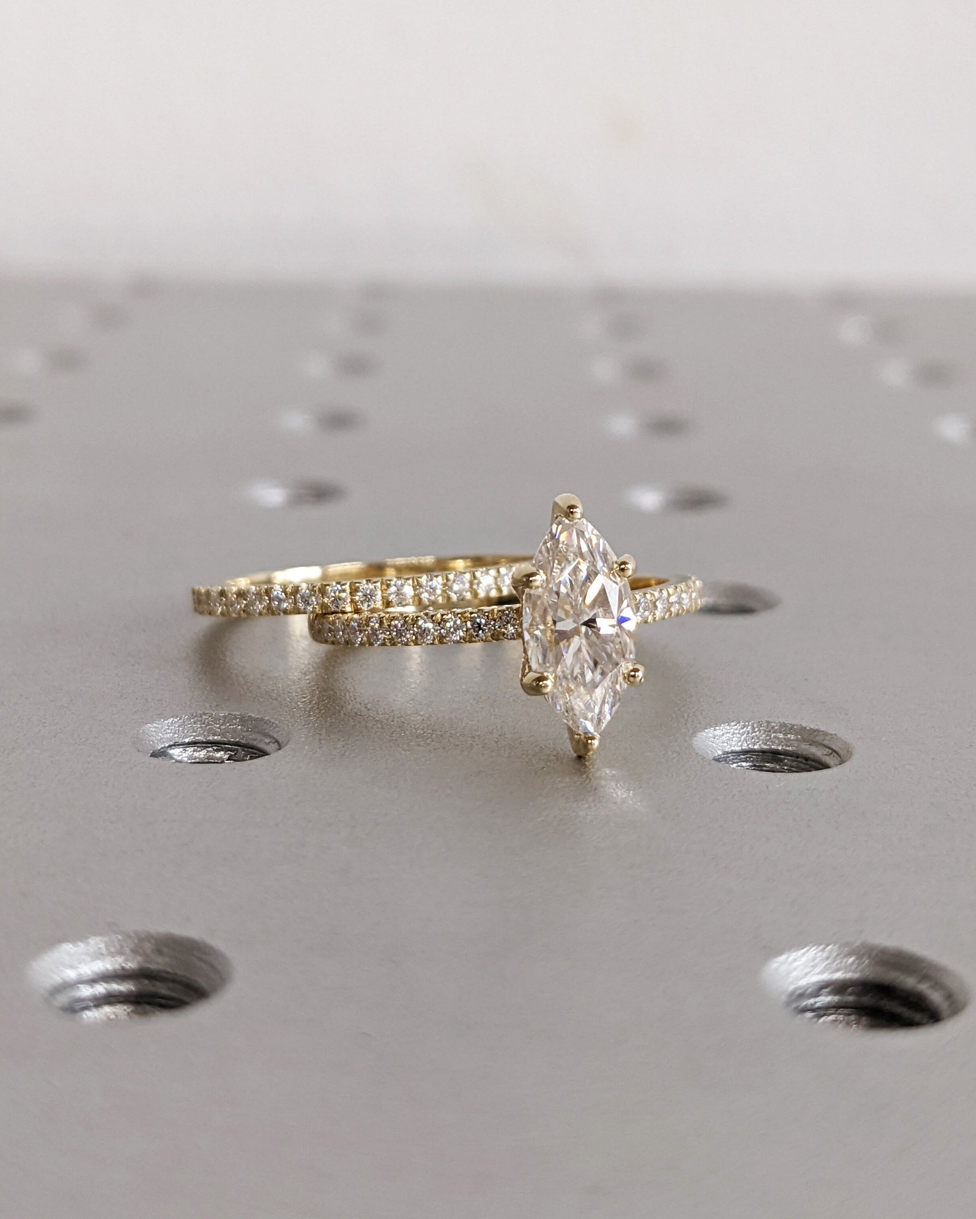 1.2 CT Round Solitaire Moissanite Engagement Ring