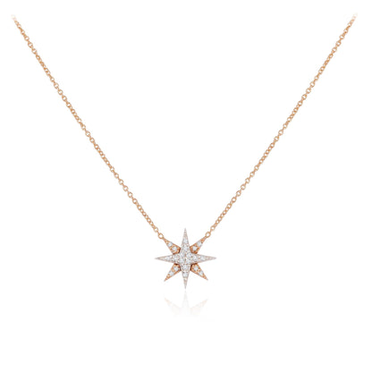 0.3 TCW Round Moissanite Pendant Necklace