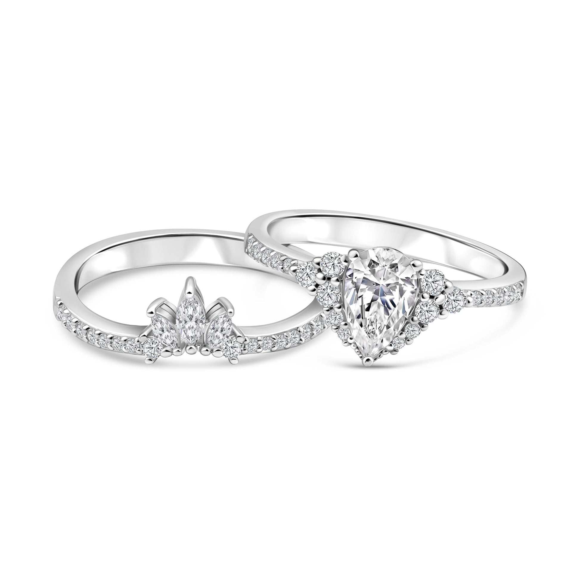 1.22 CT Elongated Cushion Solitaire Moissanite Engagement Ring