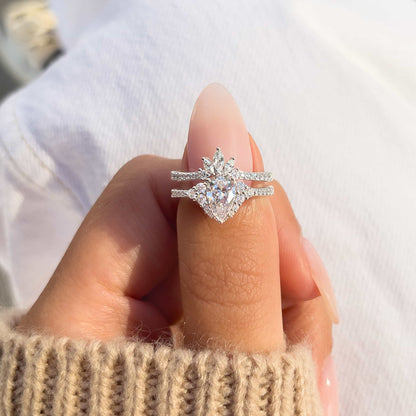 1.22 CT Elongated Cushion Solitaire Moissanite Engagement Ring
