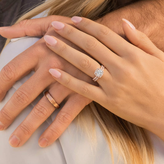 1.22 CT Elongated Cushion Solitaire Moissanite Engagement Ring