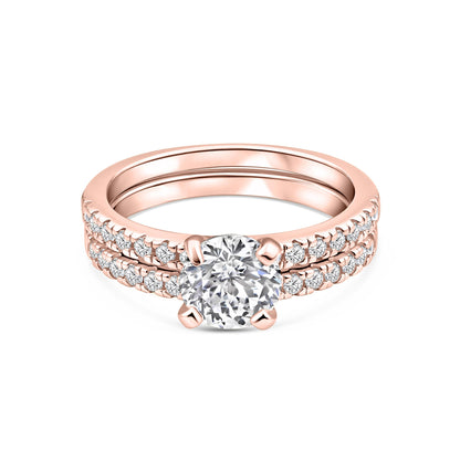 1.22 CT Elongated Cushion Solitaire Moissanite Engagement Ring