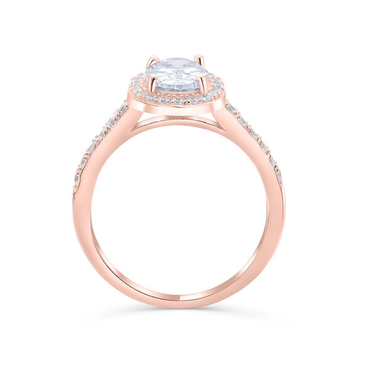 1.22 CT Elongated Cushion Solitaire Moissanite Engagement Ring