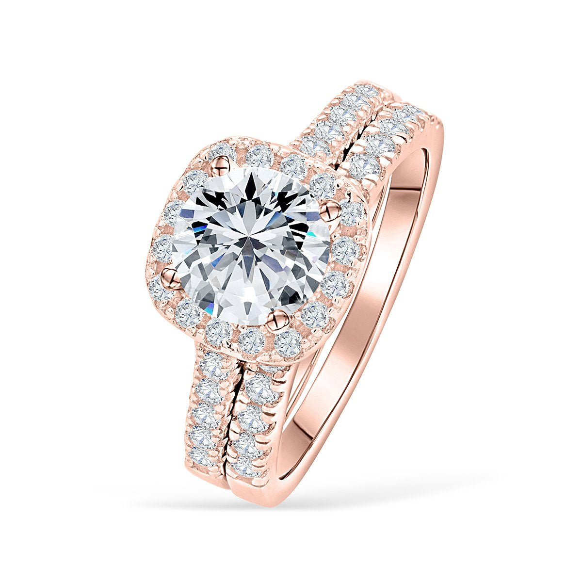 1.22 CT Elongated Cushion Solitaire Moissanite Engagement Ring