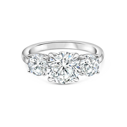 1.22 CT Elongated Cushion Solitaire Moissanite Engagement Ring