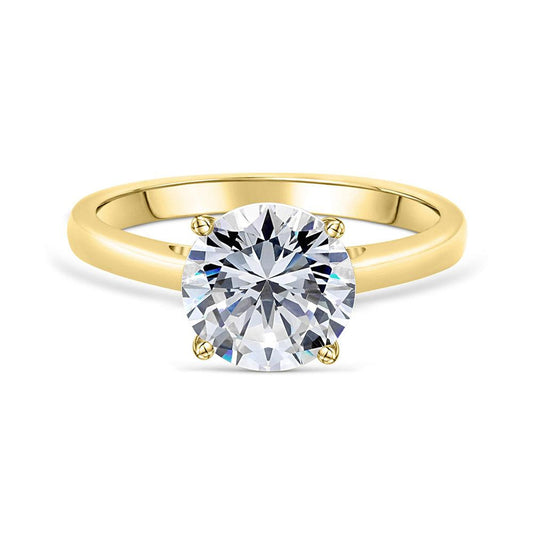 1.22 CT Elongated Cushion Solitaire Moissanite Engagement Ring