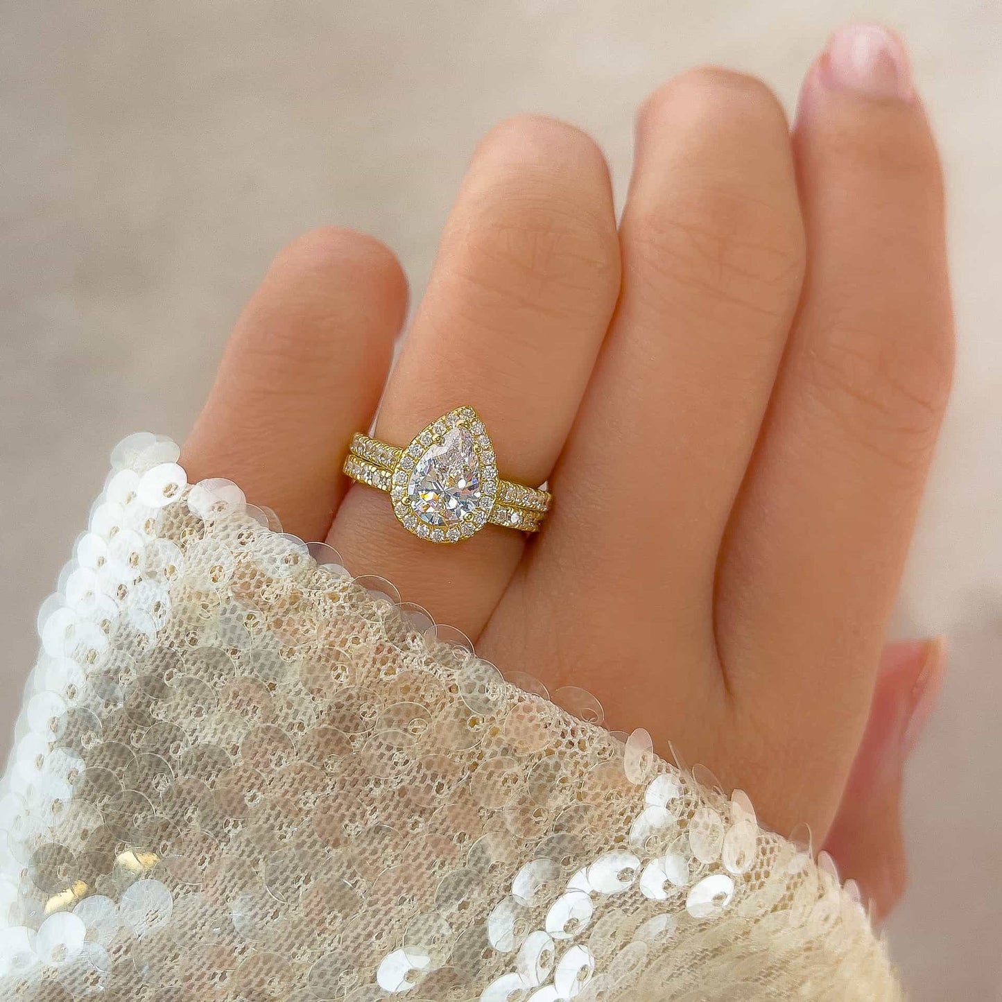 1.22 CT Elongated Cushion Solitaire Moissanite Engagement Ring