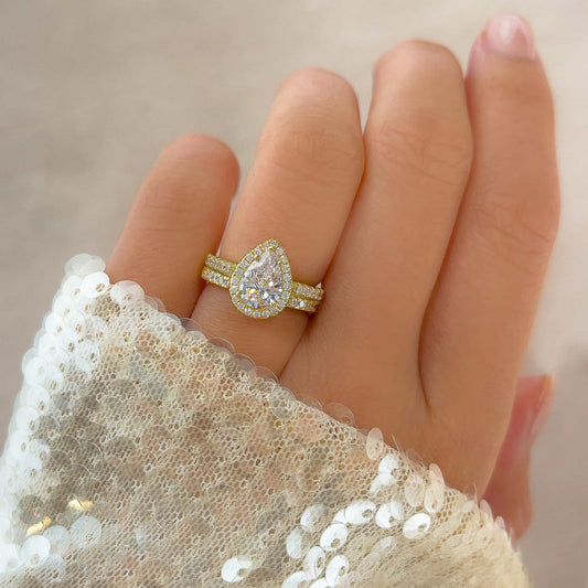 1.22 CT Elongated Cushion Solitaire Moissanite Engagement Ring