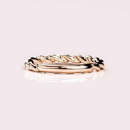 Twisted Wedding Band