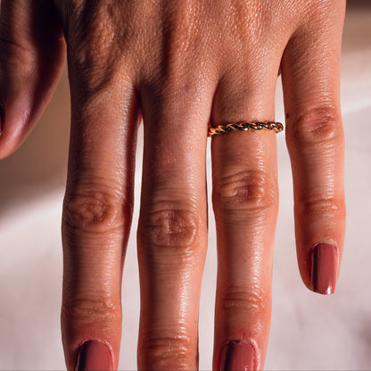 Twisted Wedding Band