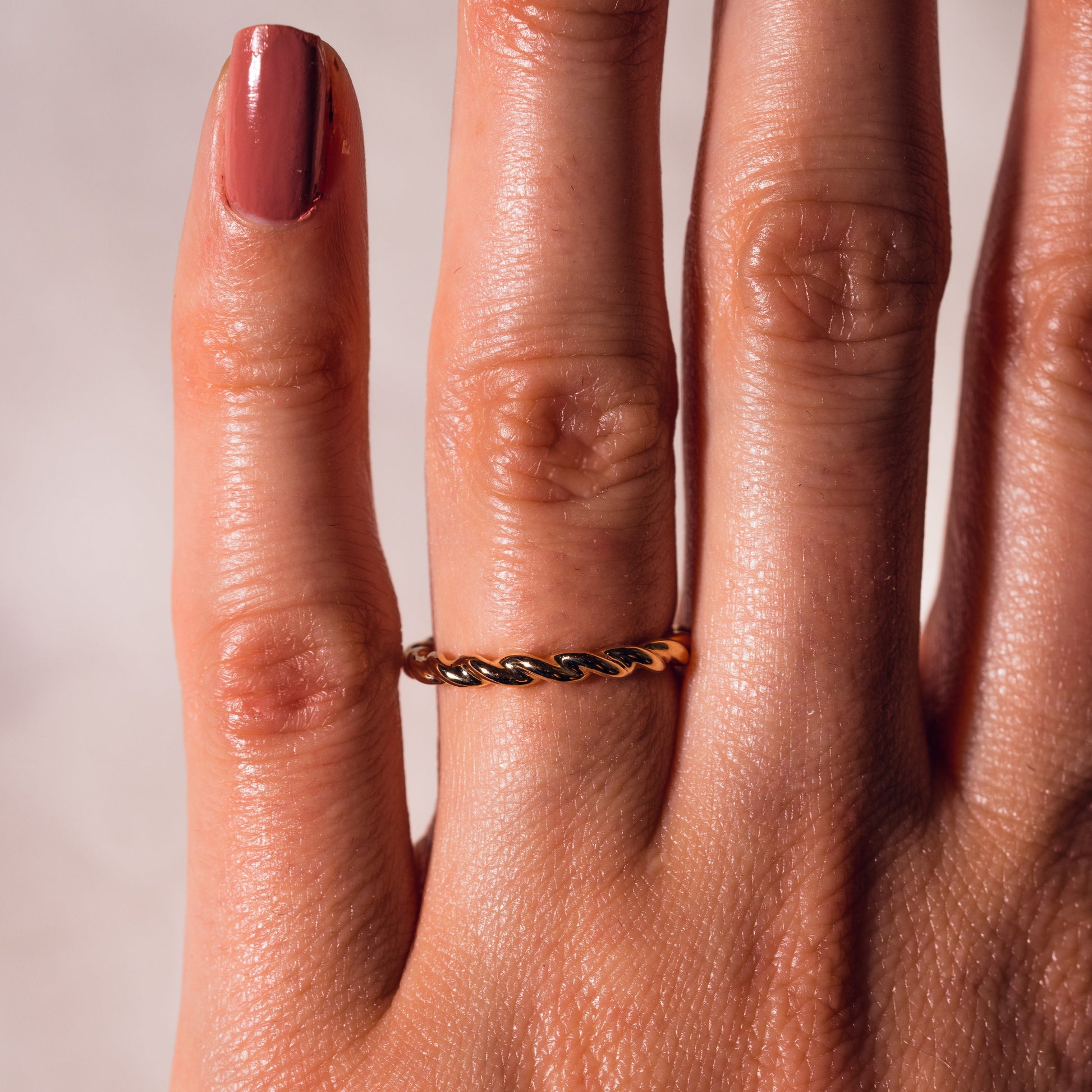 Twisted Wedding Band