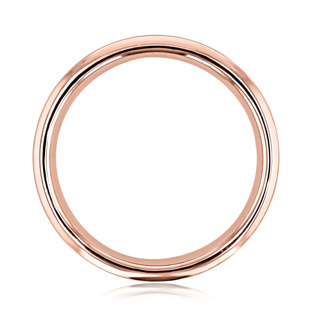 0.5 TCW Round Moissanite Channel Setting Men's Wedding Band