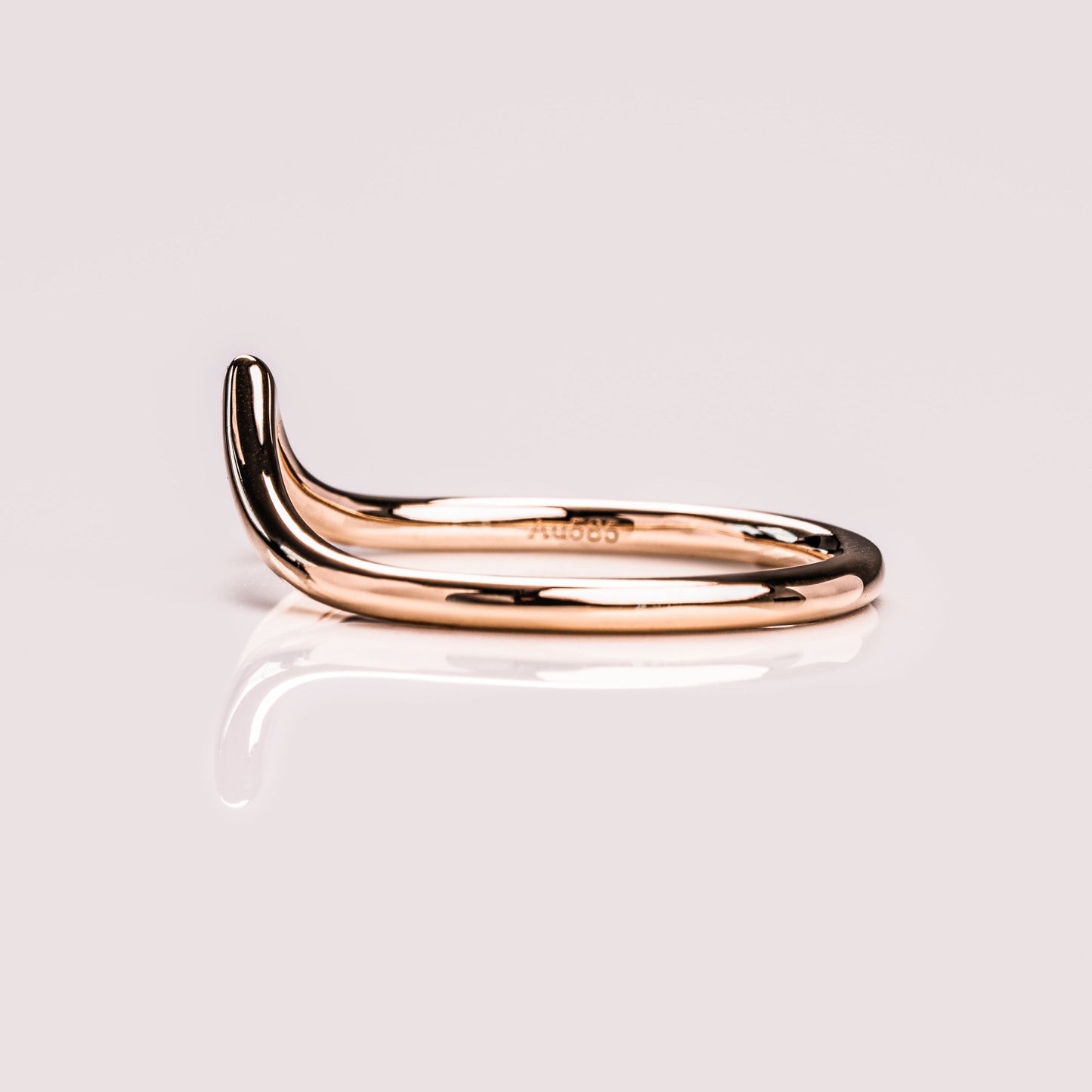 Classic Curved Wedding Band