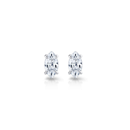1.12 TCW Marquise Moissanite Studs Earrings