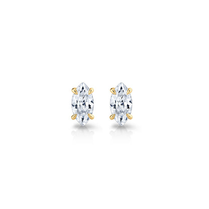1.12 TCW Marquise Moissanite Studs Earrings