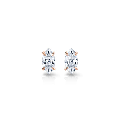 1.12 TCW Marquise Moissanite Studs Earrings