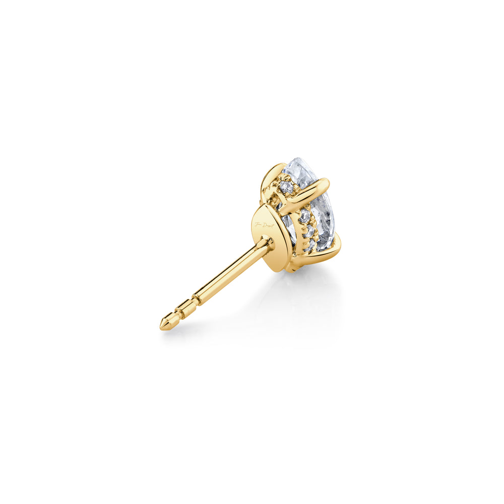 1.12 TCW Marquise Moissanite Studs Earrings