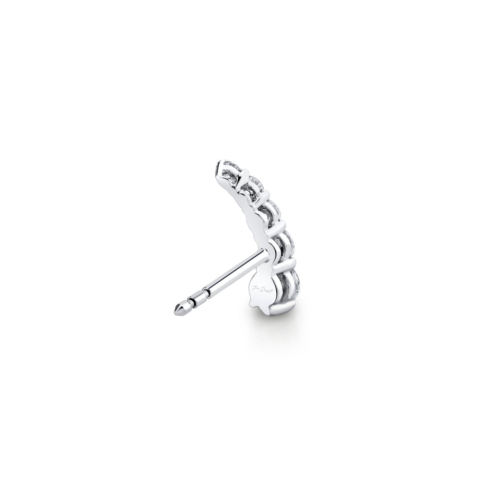 0.5 TCW Round Moissanite Stud Earrings