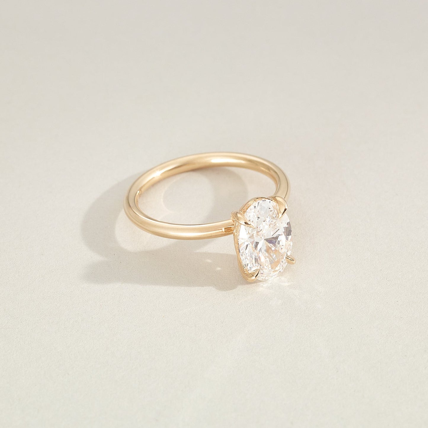 2 CT Emerald Pave Moissanite Engagement Ring