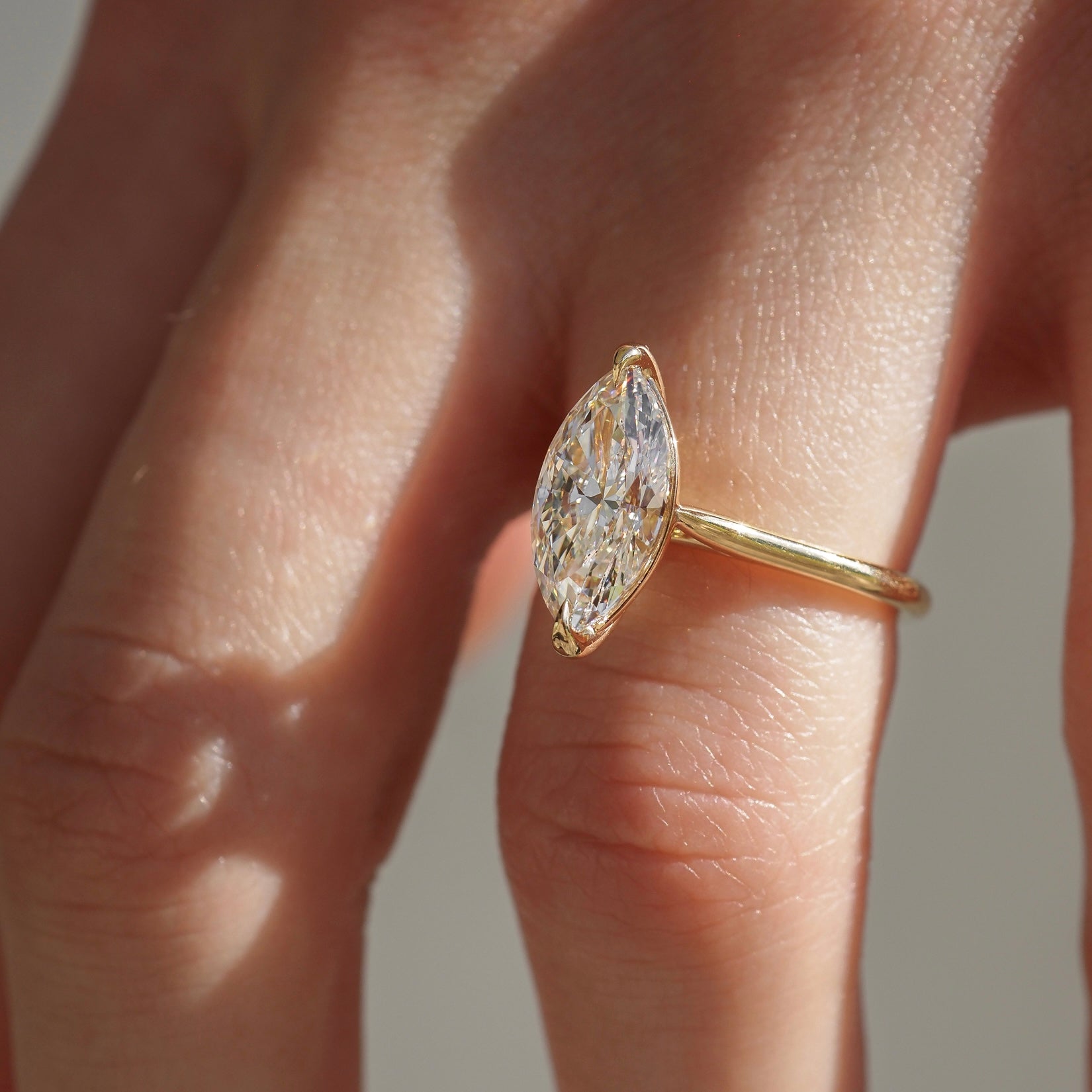 2 CT Emerald Pave Moissanite Engagement Ring