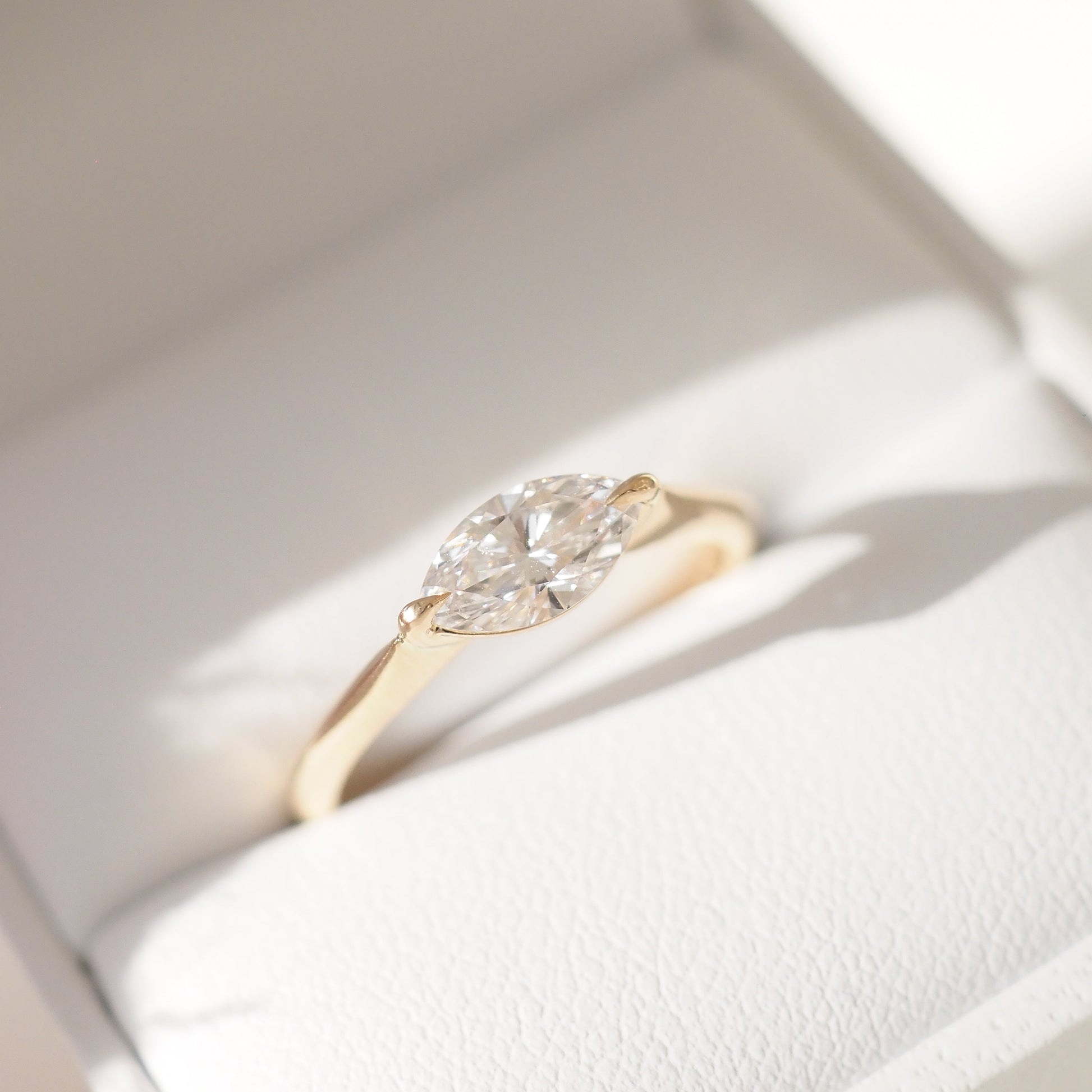 2 CT Emerald Pave Moissanite Engagement Ring