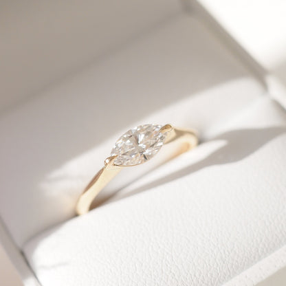 2 CT Emerald Pave Moissanite Engagement Ring