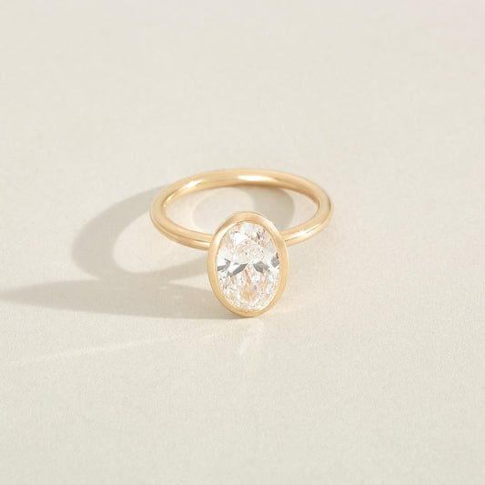 2 CT Emerald Pave Moissanite Engagement Ring