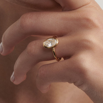 2 CT Emerald Pave Moissanite Engagement Ring