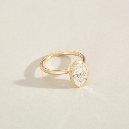 2 CT Emerald Pave Moissanite Engagement Ring