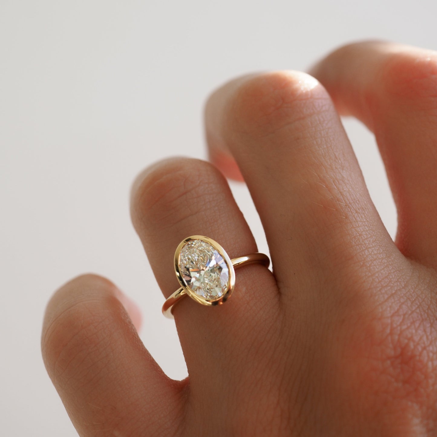 2 CT Emerald Pave Moissanite Engagement Ring