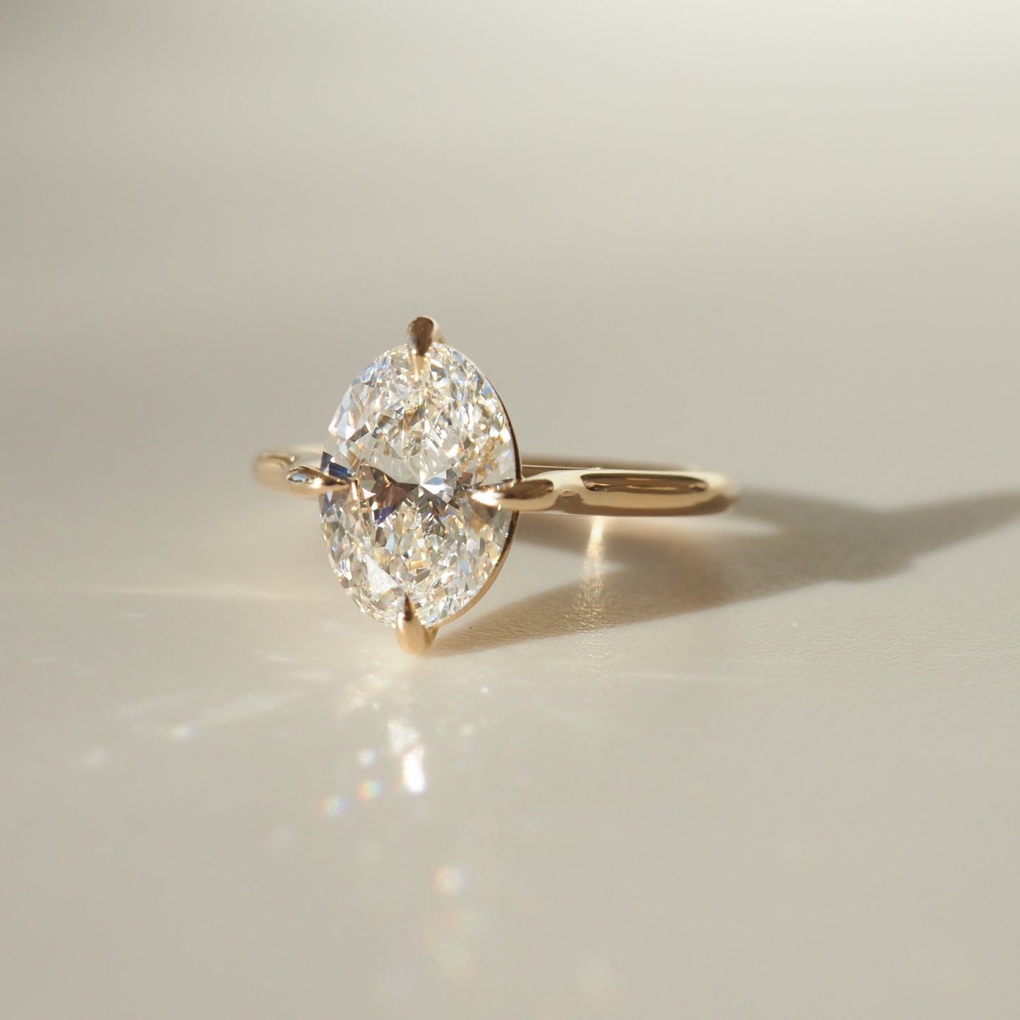 2 CT Emerald Pave Moissanite Engagement Ring