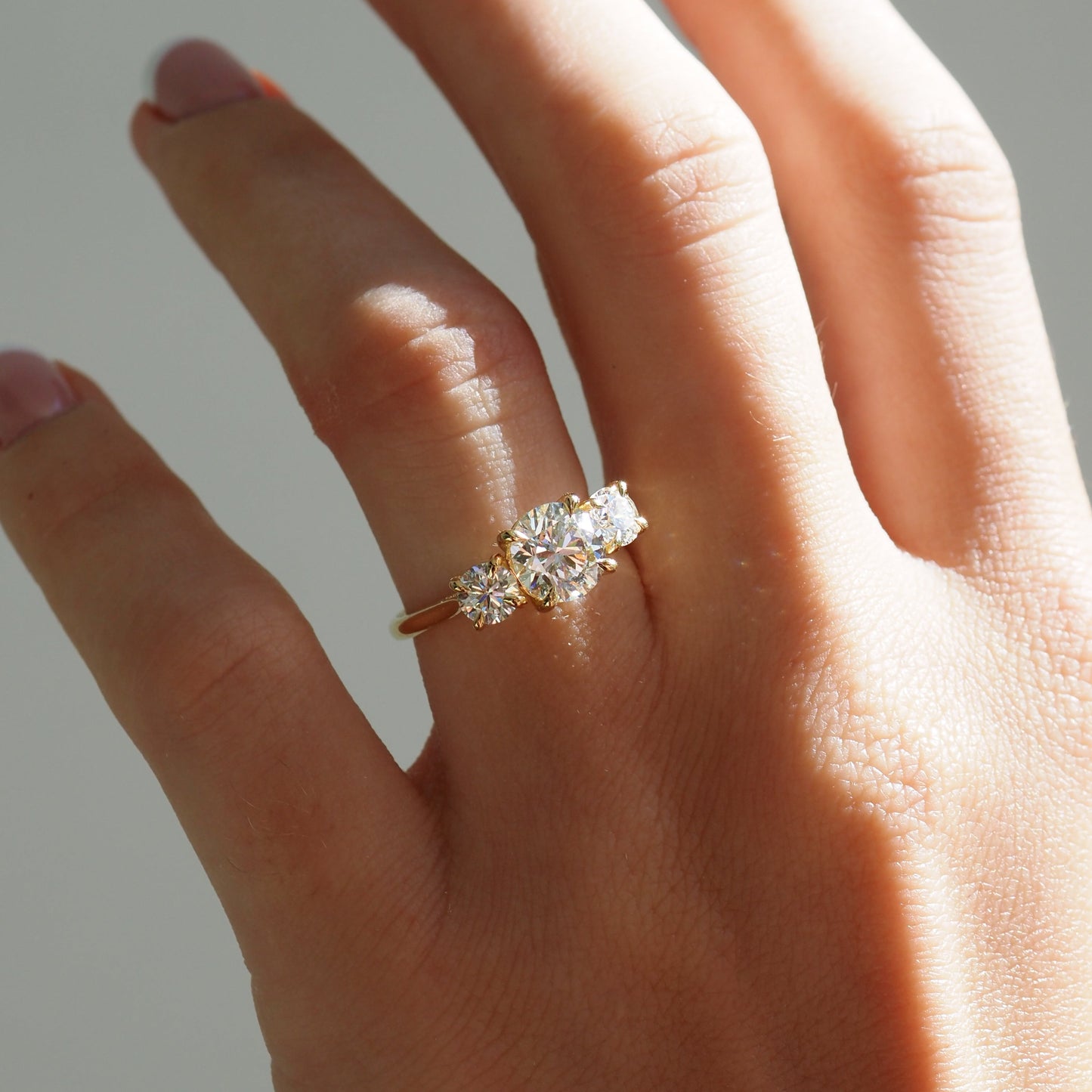 2 CT Emerald Pave Moissanite Engagement Ring