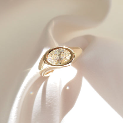 2 CT Emerald Pave Moissanite Engagement Ring