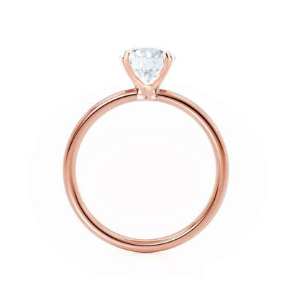 3 CT Elongated Cushion Solitaire Moissanite Engagement Ring