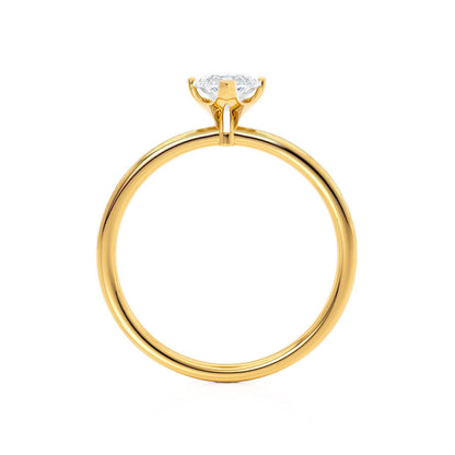 1 CT Marquise Solitaire Moissanite Engagement Ring