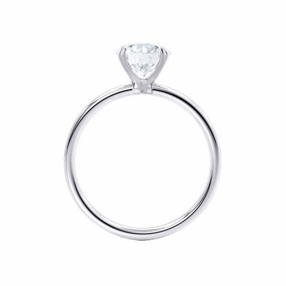 2 CT Cushion Solitaire Moissanite Engagement Ring