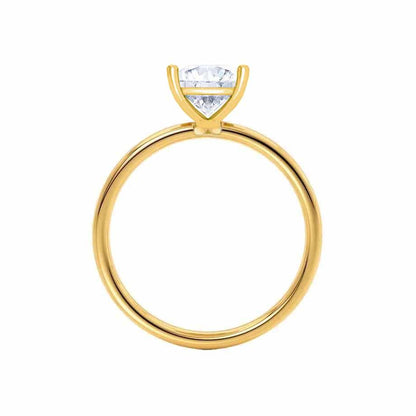 1.2 CT Princess Solitaire Moissanite Engagement Ring