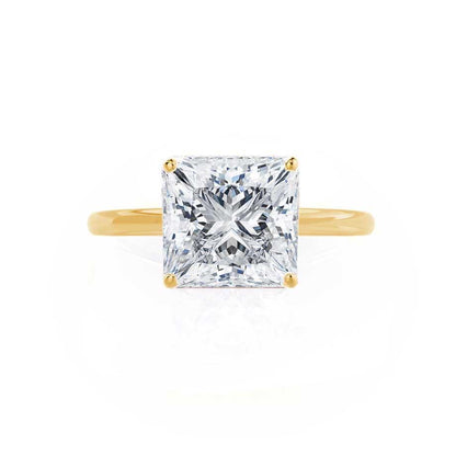 1.2 CT Princess Solitaire Moissanite Engagement Ring
