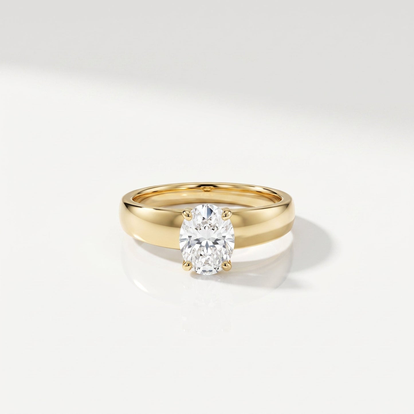 2 CT Marquise Pave Lab Grown Engagement Ring
