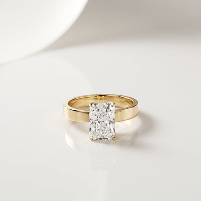 2 CT Marquise Pave Lab Grown Engagement Ring