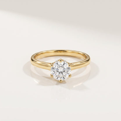 2 CT Marquise Pave Lab Grown Engagement Ring