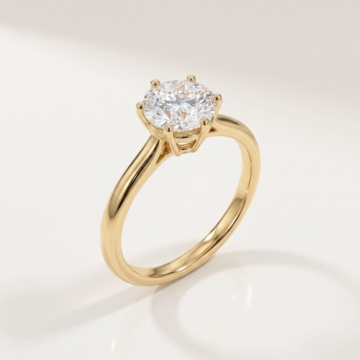 2 CT Marquise Pave Lab Grown Engagement Ring