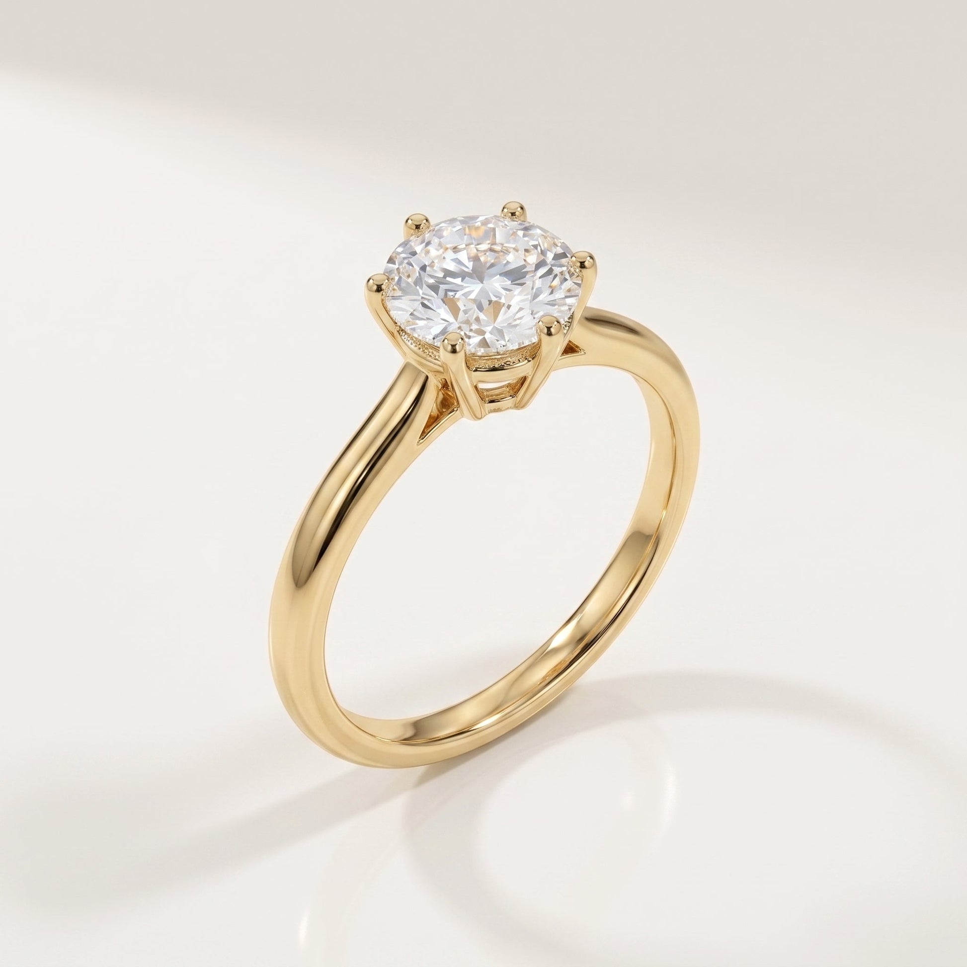 2 CT Marquise Pave Lab Grown Engagement Ring