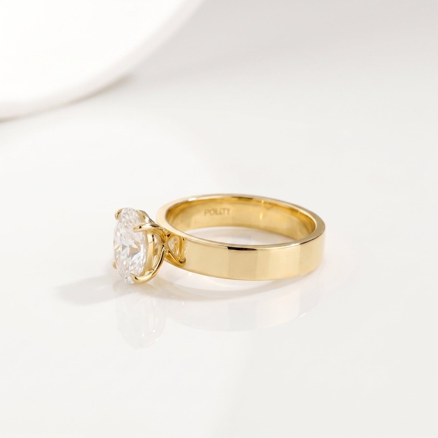 2 CT Marquise Pave Lab Grown Engagement Ring