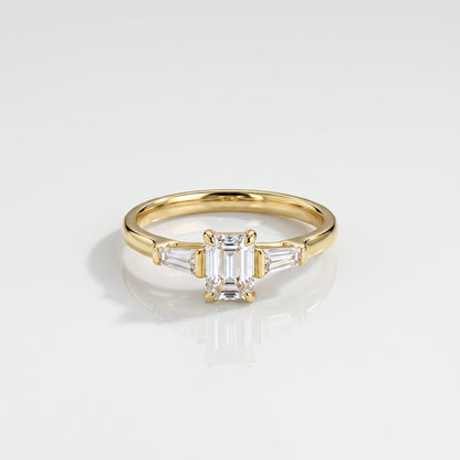 2 CT Marquise Pave Lab Grown Engagement Ring