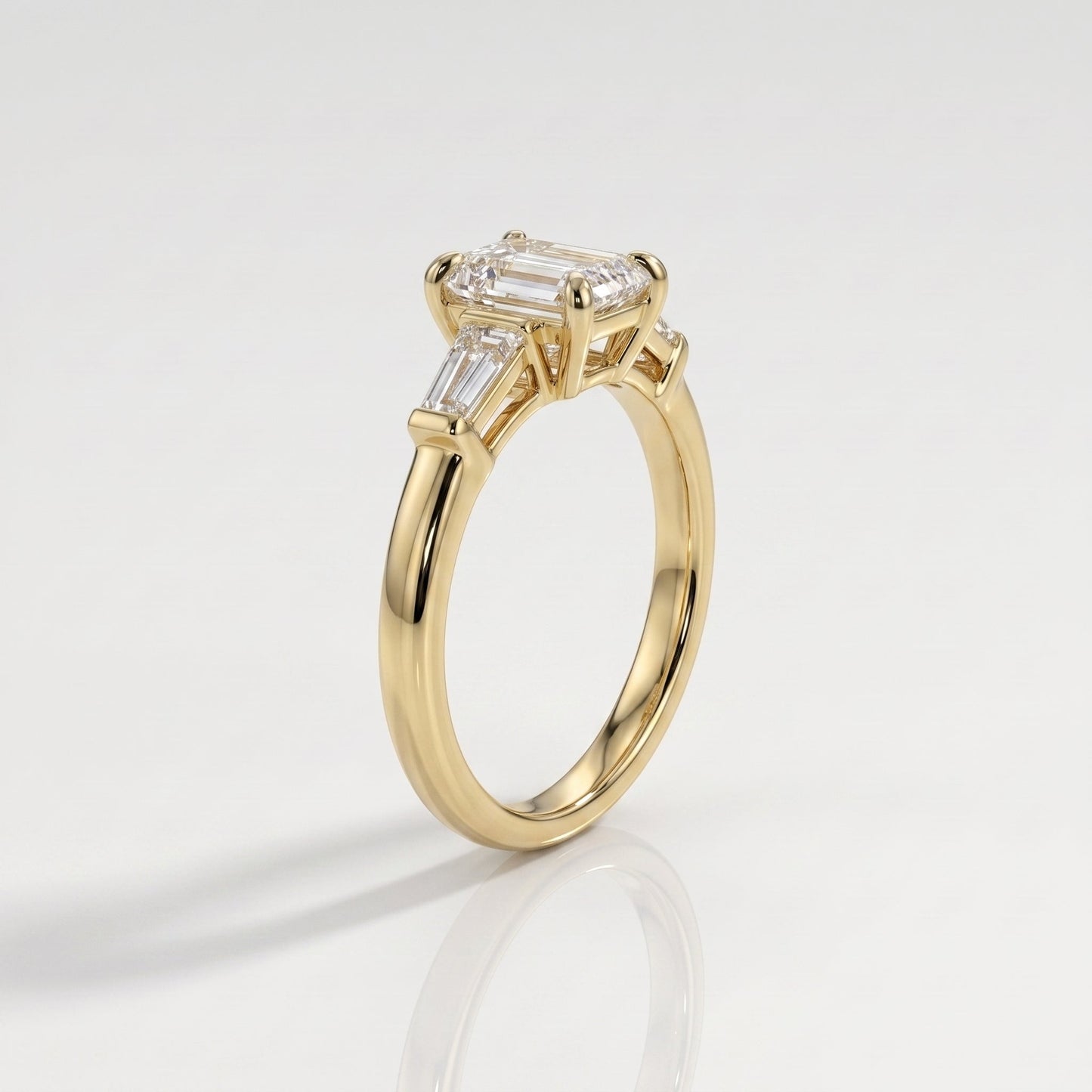 2 CT Marquise Pave Lab Grown Engagement Ring