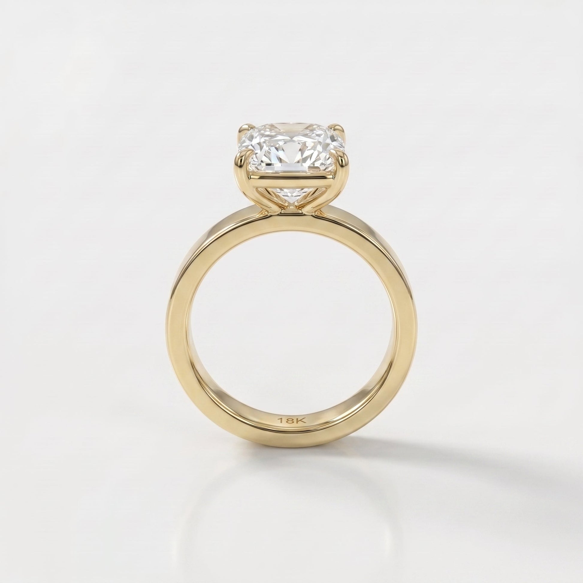 2 CT Marquise Pave Lab Grown Engagement Ring