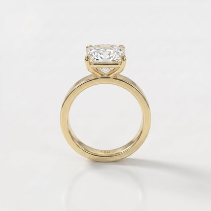 2 CT Marquise Pave Lab Grown Engagement Ring